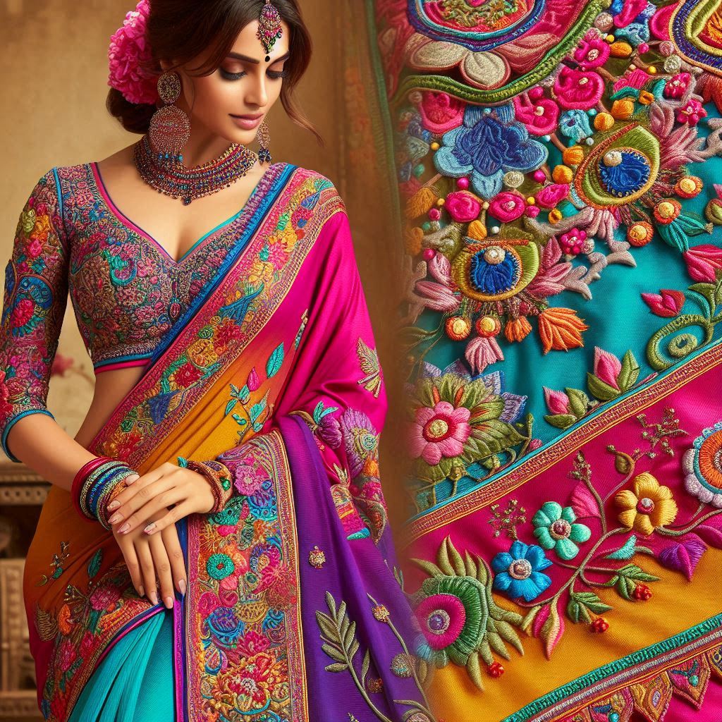 Premium embroidery materials